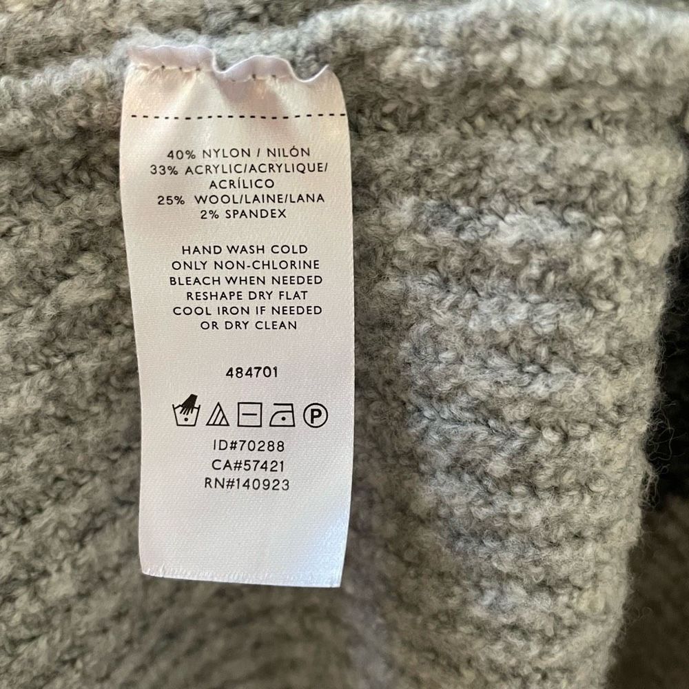 NWT Loft Colorblock Pocket Sweater Vest Size 16/18 Duster Cardigan - Picture 4 of 9